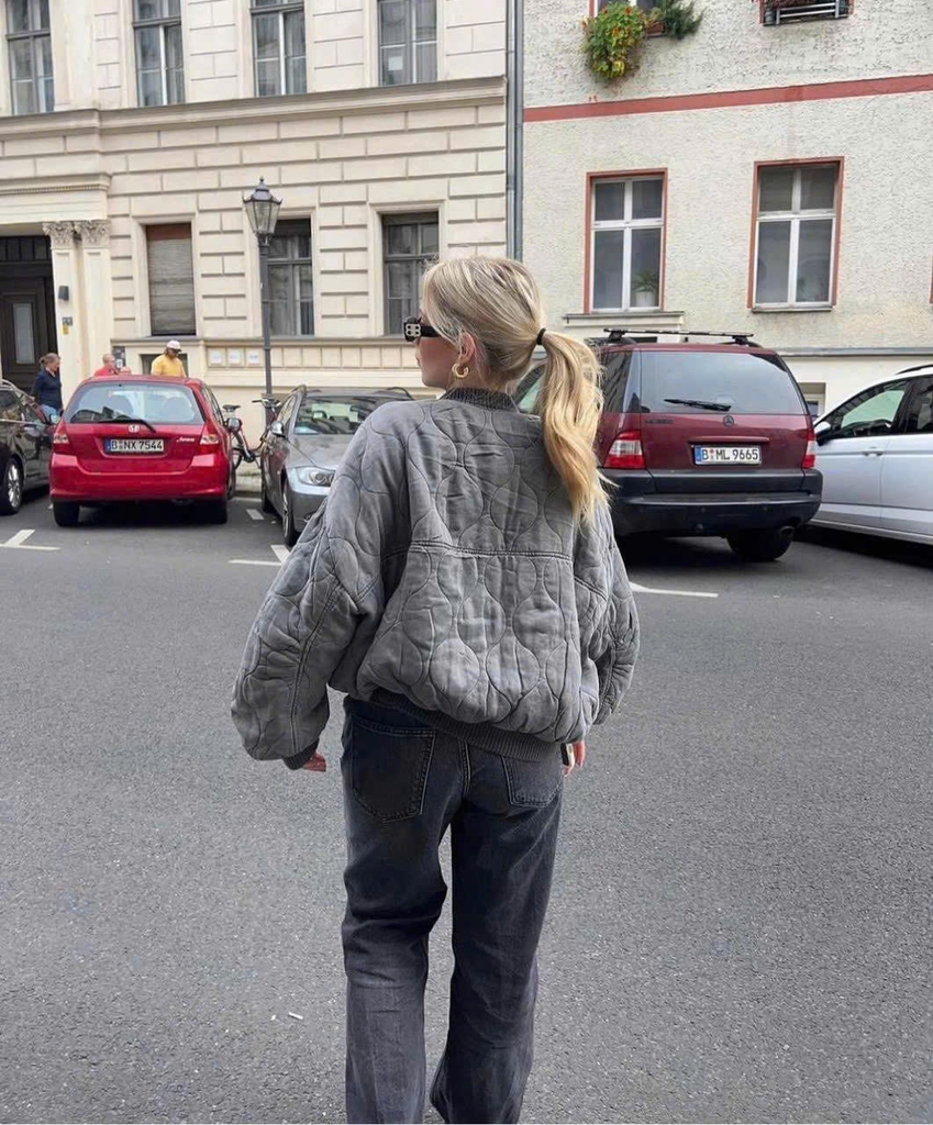 Jacket da Zara trấn trám phối cổ len