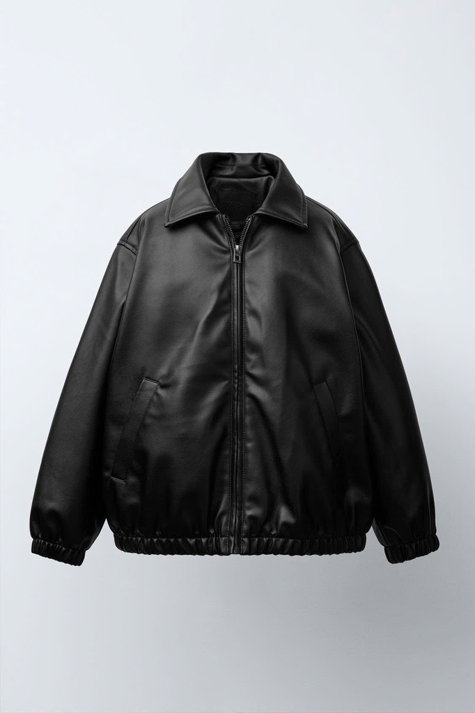 ÁO KHOÁC BOMBER GIẢ DA