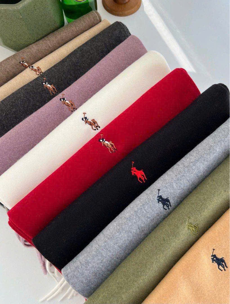 Khăn choàng cổ sợi len Polo