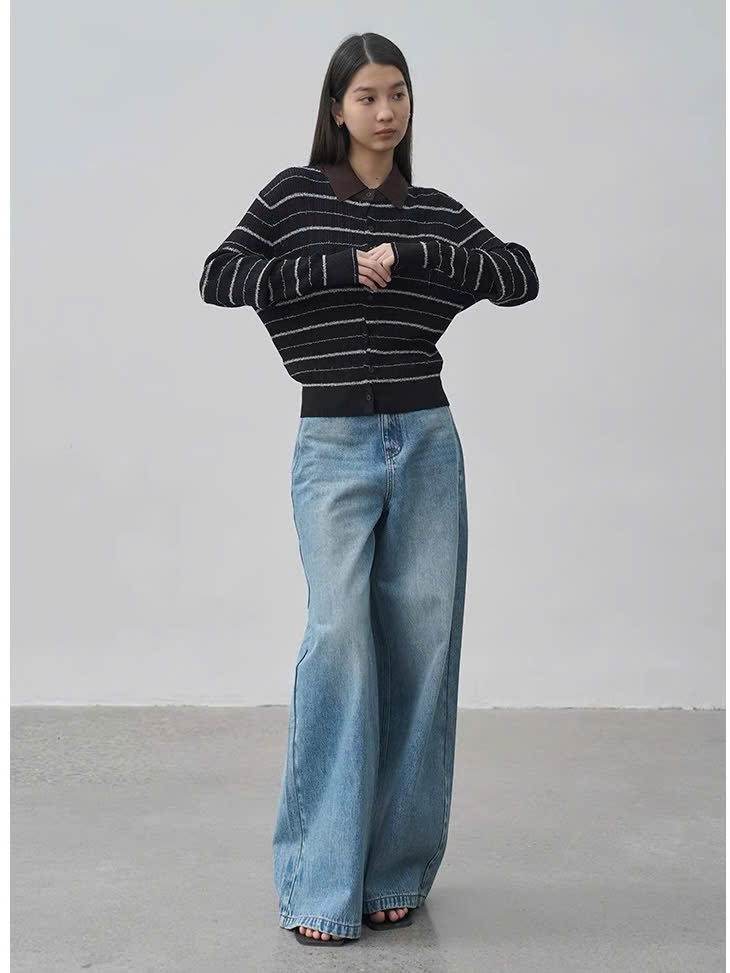 Quần denim suông LEVIS Premium