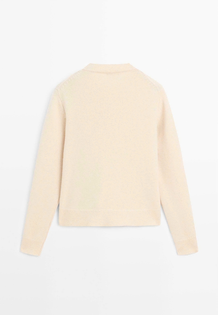 ÁO CARDIGAN DỆT KIM CÓ KHUY VÀNG