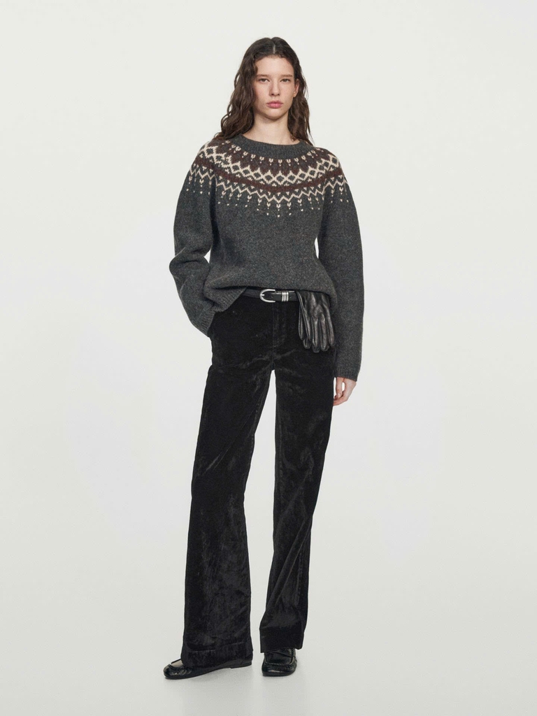 ÁO LEN DỆT JACQUARD 100% LEN