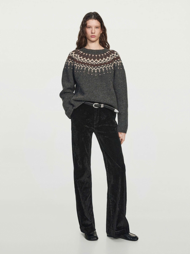 ÁO LEN DỆT JACQUARD 100% LEN