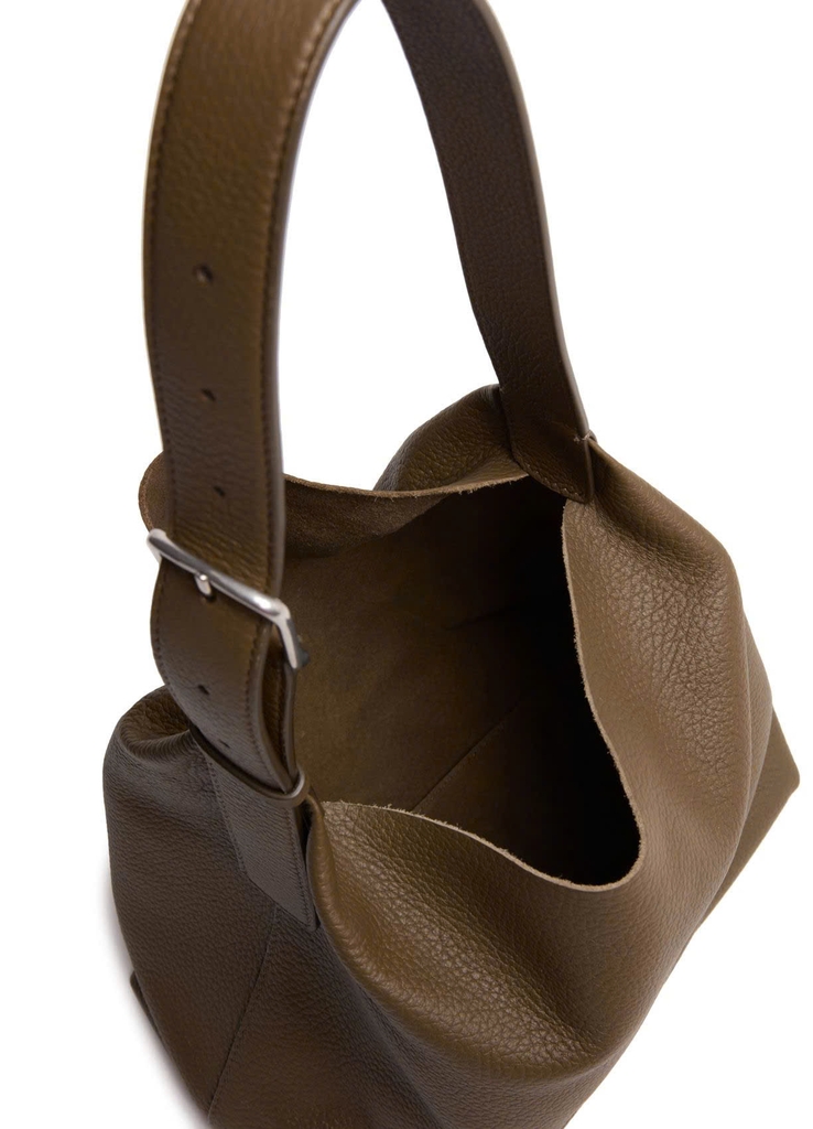 THE ROW Isa leather shoulder bag