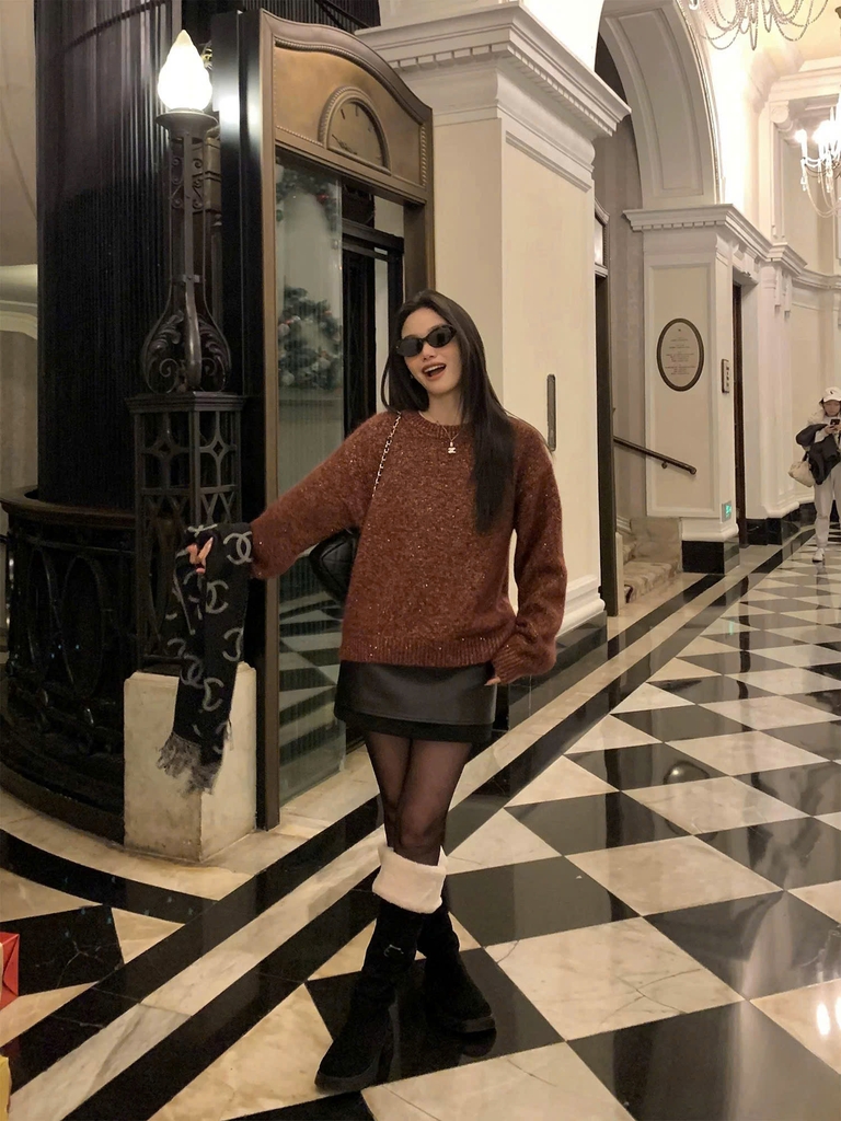 Set Massimo Dutti đính bling