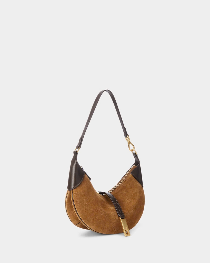 Túi Polo mini ID suedu shoulder bag Sz24x15