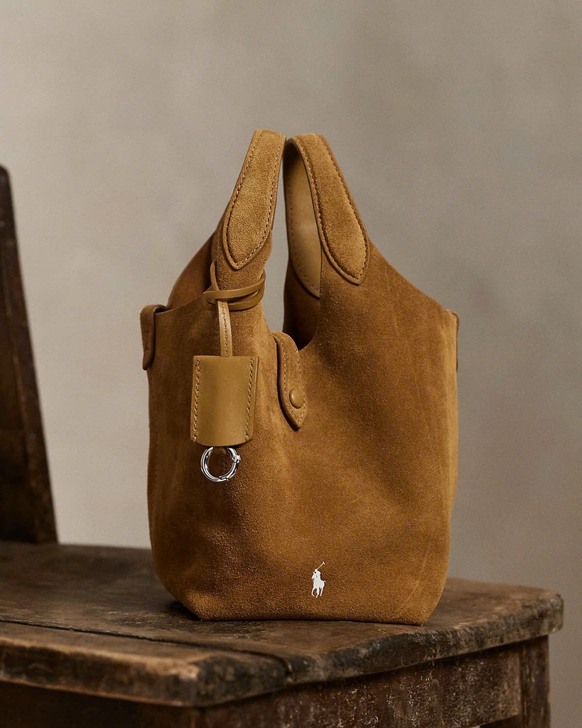 Túi Polo Play Suede Small Tote & Crossbody