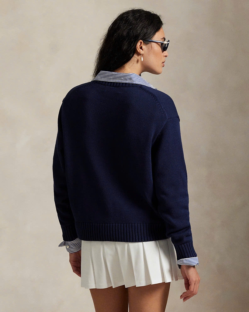 Áo len Polo Bear gấu golf 100% cotton