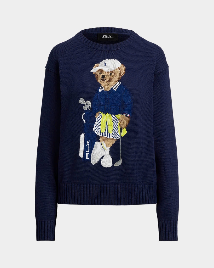 Áo len Polo Bear gấu golf 100% cotton