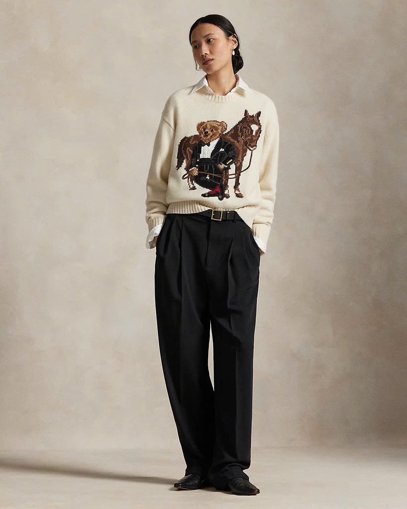 Áo len POLO RL họa tiết ngựa