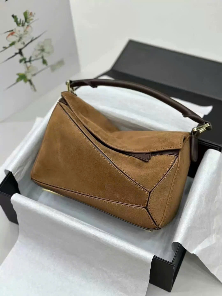 Túi LOEWE PUZZLE anagram suede