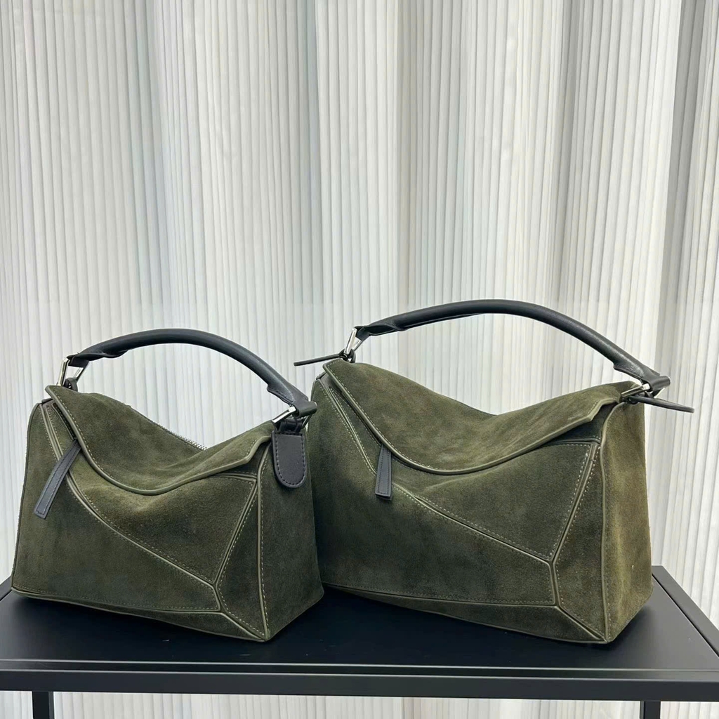 Túi LOEWE PUZZLE anagram suede