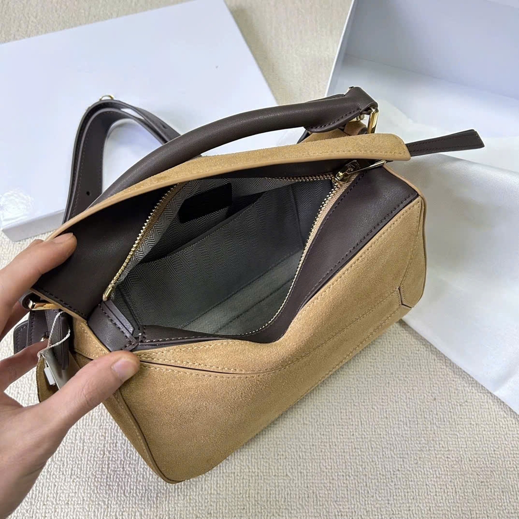 Túi LOEWE PUZZLE leather handbag multicolor