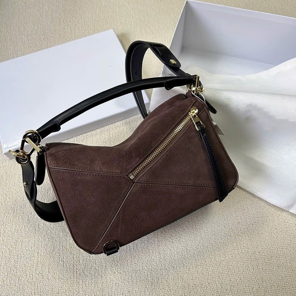 Túi LOEWE PUZZLE leather handbag multicolor