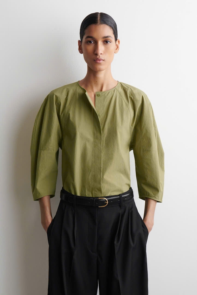 ÁO SƠ MI VẢI PIMA COTTON-POPLIN