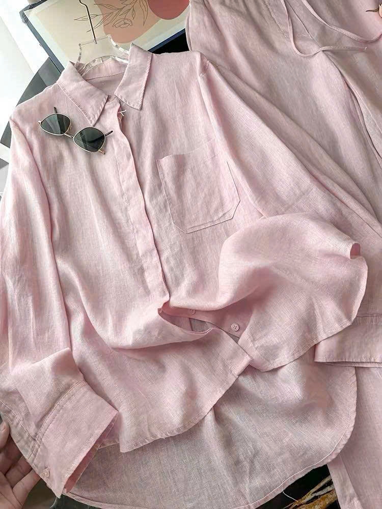 QUẦN ỐNG THẲNG MAY ĐO BẰNG VẢI LINEN