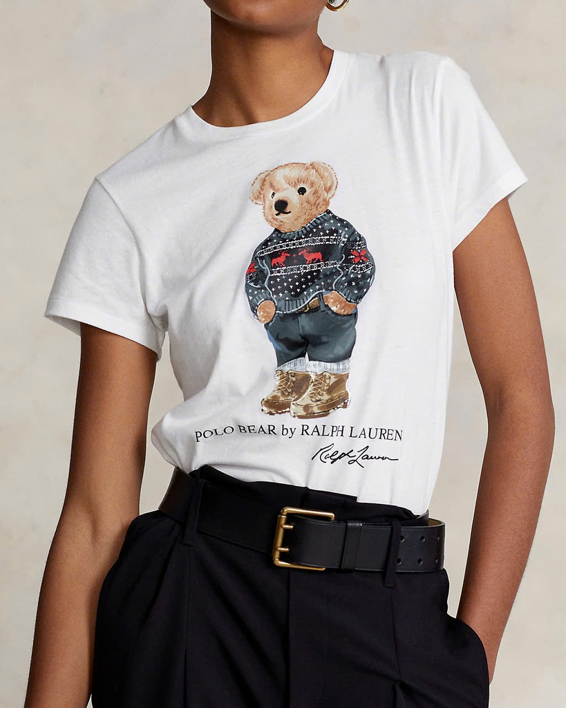 Áo thun Polo Bear trượt tuyết