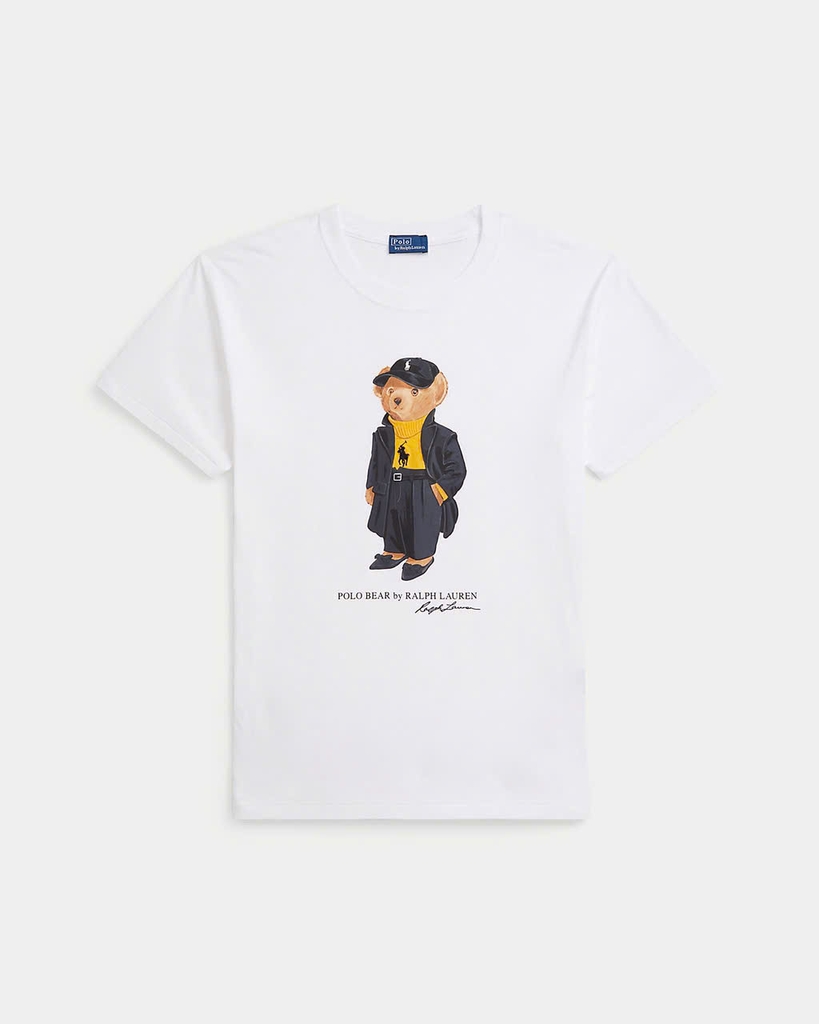Áo thun cotton jersey Polo Bear