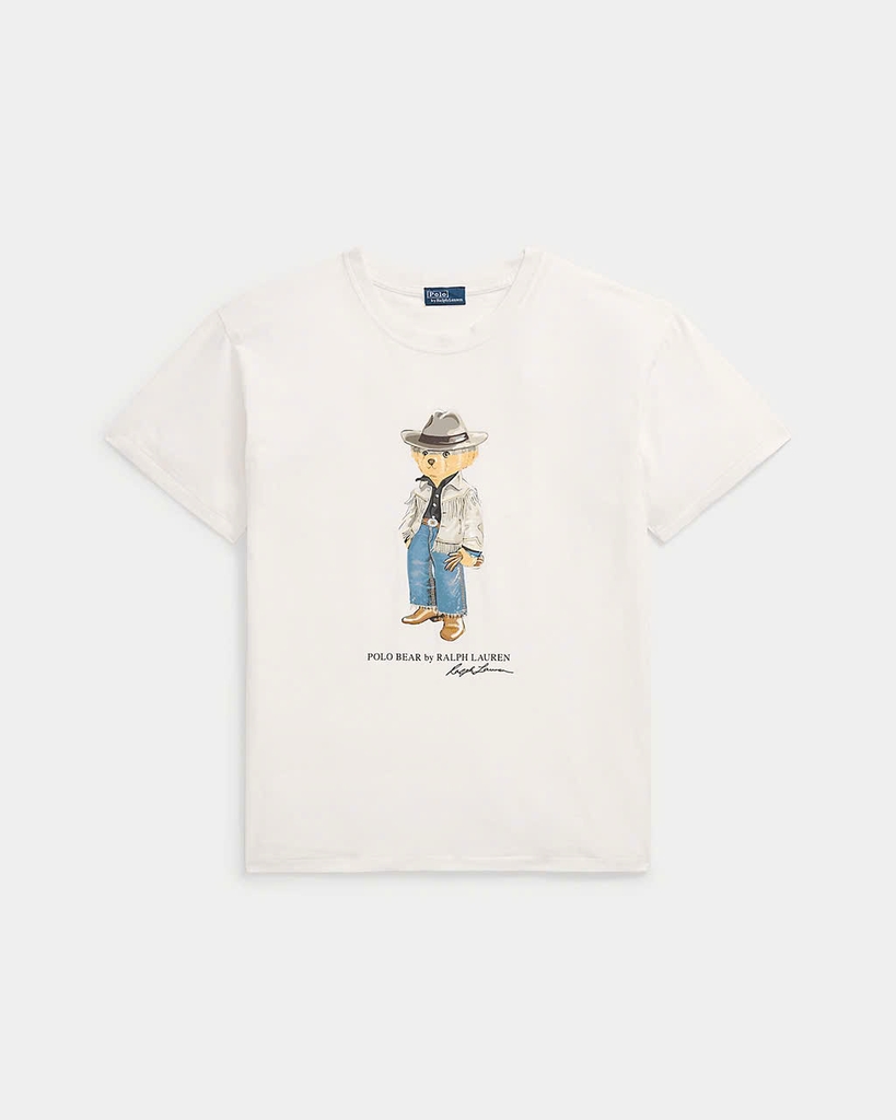 Áo thun cotton jersey Polo Bear