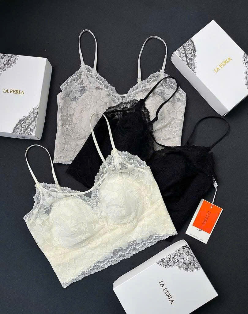 Áo bratop LAPERLA  lace ren 3D 3 màu