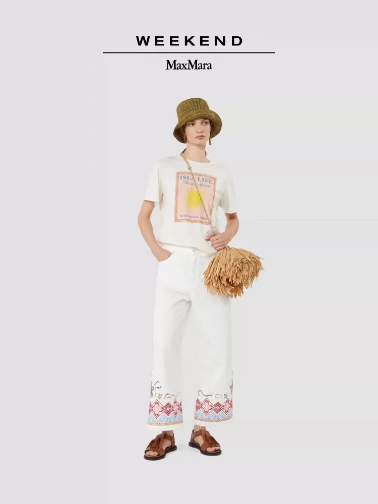 TSHIRT MAX MARA HOA MẶT TRỜI