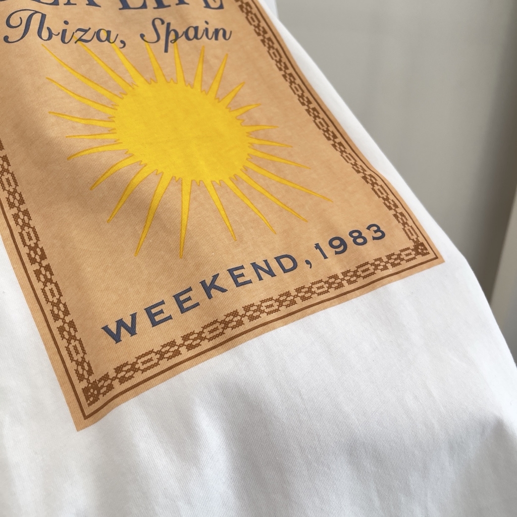 TSHIRT MAX MARA HOA MẶT TRỜI
