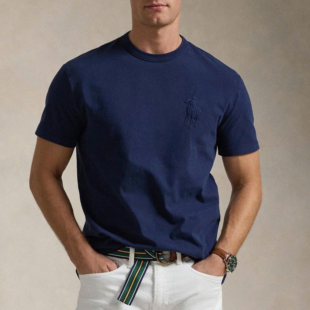 Áo thun Polo Ralph Lauren Big Pony Logo chất liệu cotton jersey