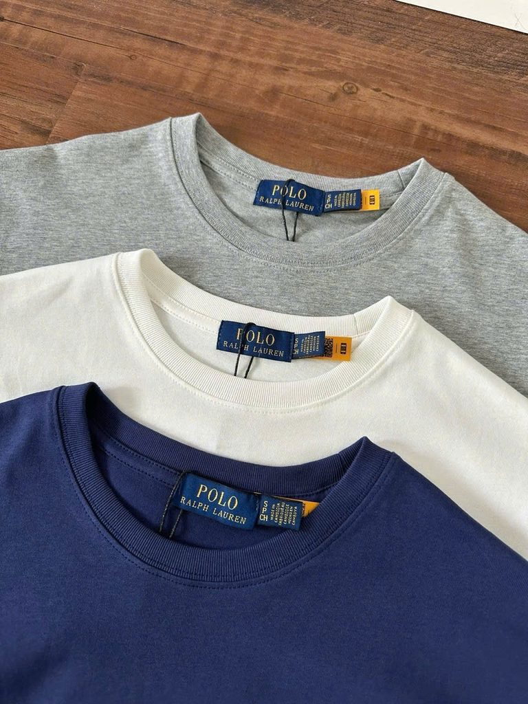 Áo thun Polo Ralph Lauren Big Pony Logo chất liệu cotton jersey