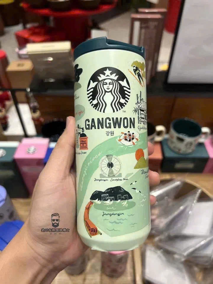 Bình giữ nhiệt 550ml Starbucks bản KOREAN 4 màu