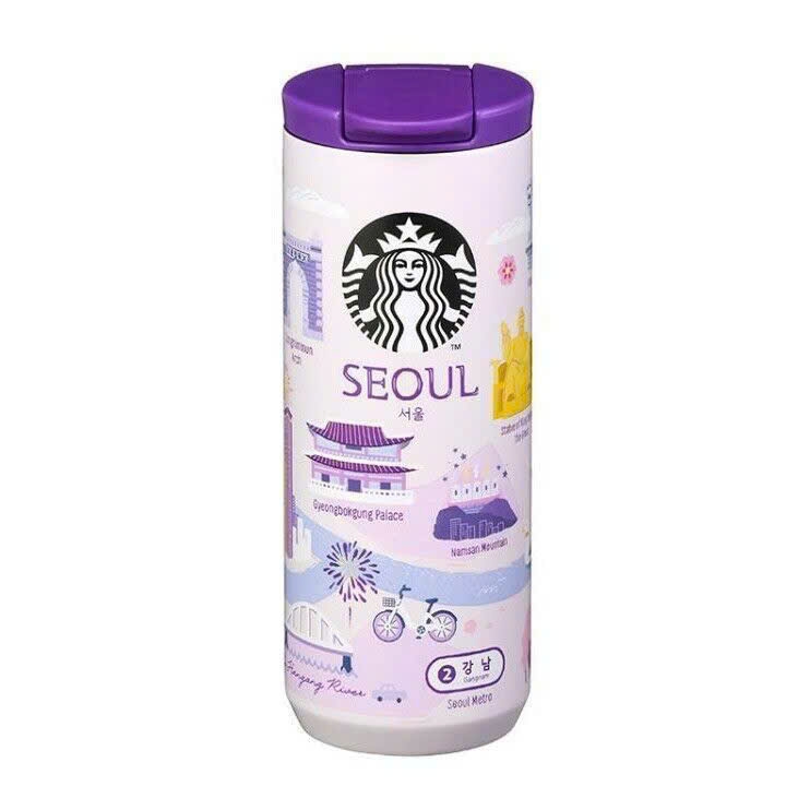 Bình giữ nhiệt 550ml Starbucks bản KOREAN 4 màu