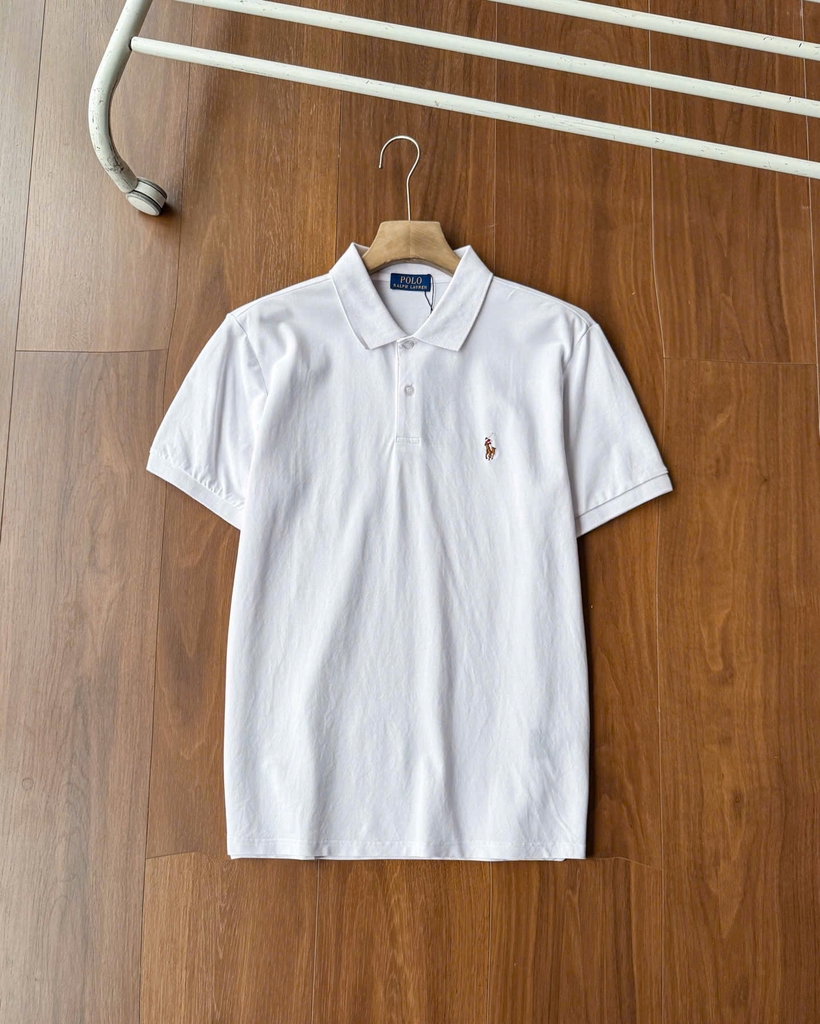 Áo nam Polo RL cổ bẻ logo thêu màu