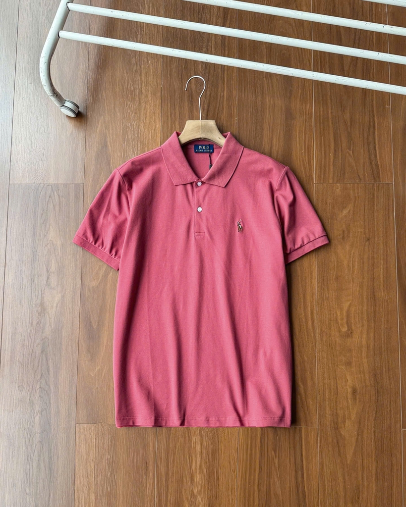 Áo nam Polo RL cổ bẻ logo thêu màu