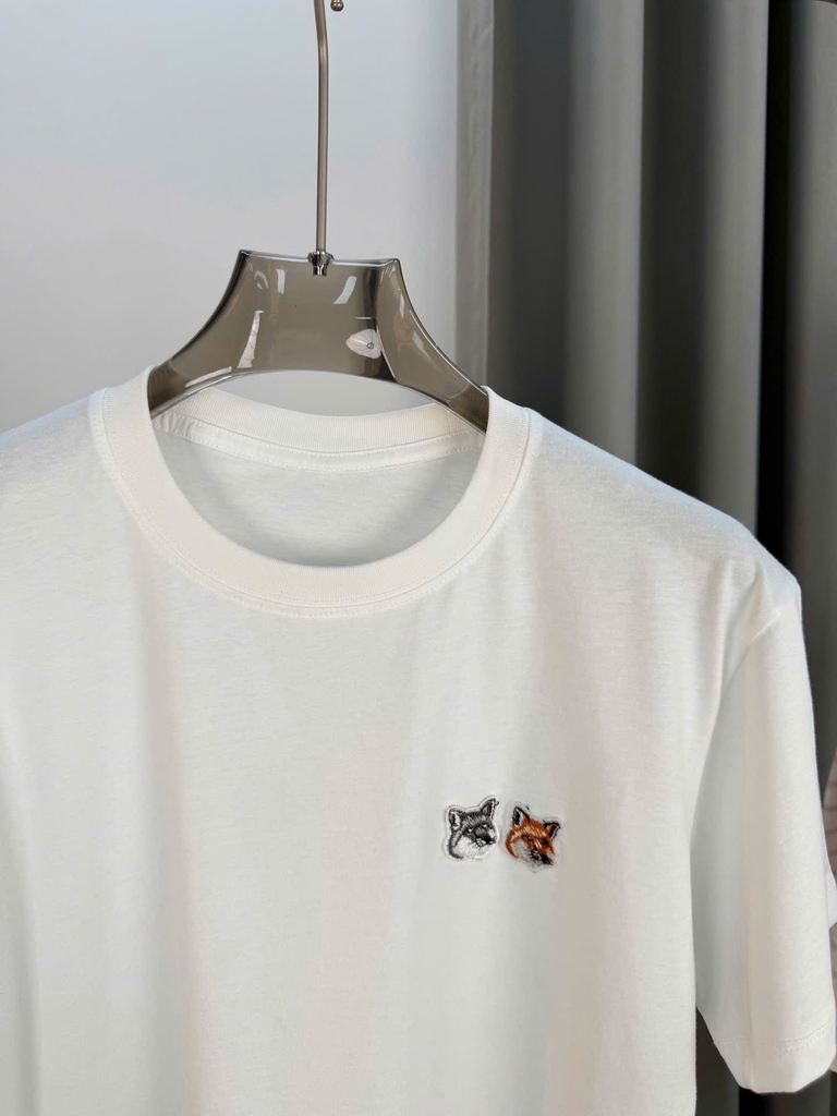 Tshirt Maison Kitsune logo 2 cáo