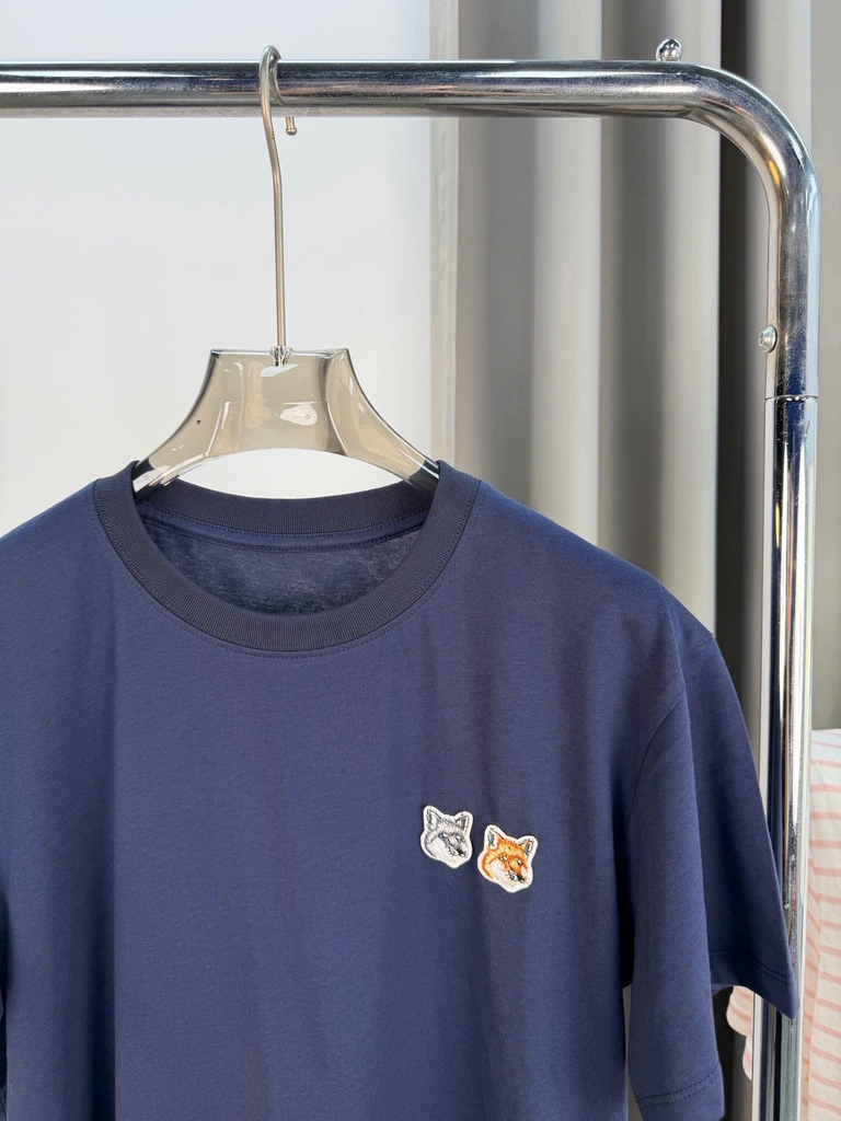 Tshirt Maison Kitsune logo 2 cáo