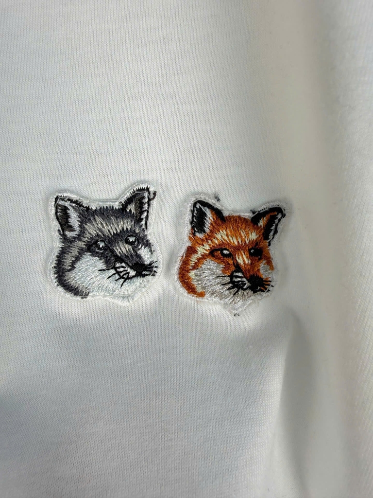 Tshirt Maison Kitsune logo 2 cáo