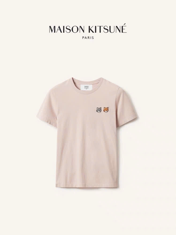 Tshirt Maison Kitsune logo 2 cáo
