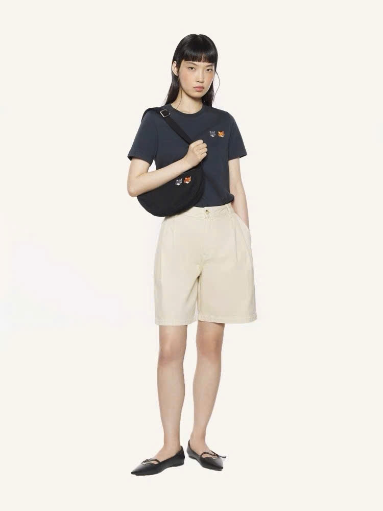 Tshirt Maison Kitsune logo 2 cáo