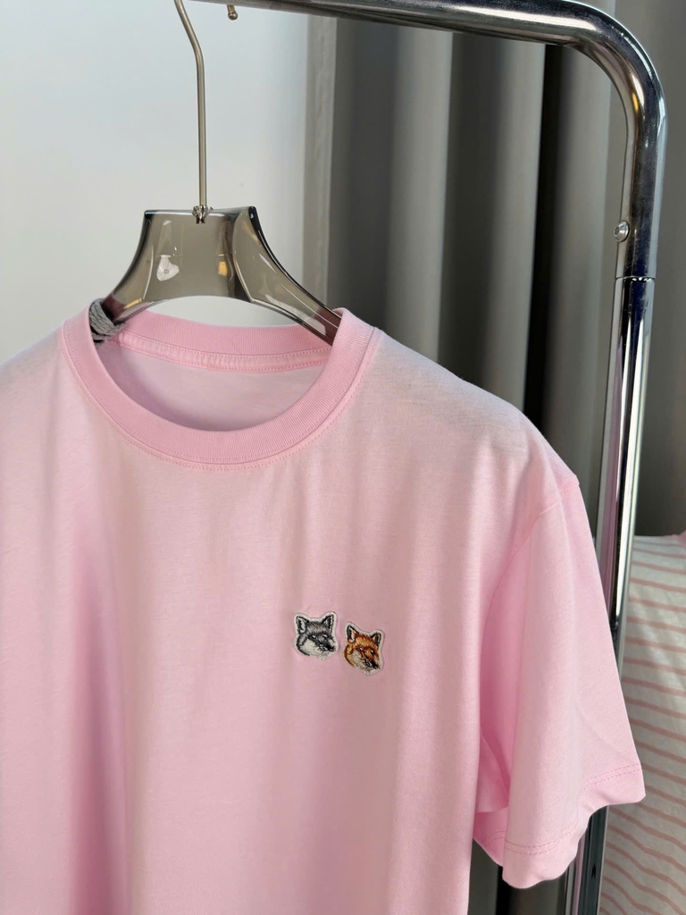 Tshirt Maison Kitsune logo 2 cáo