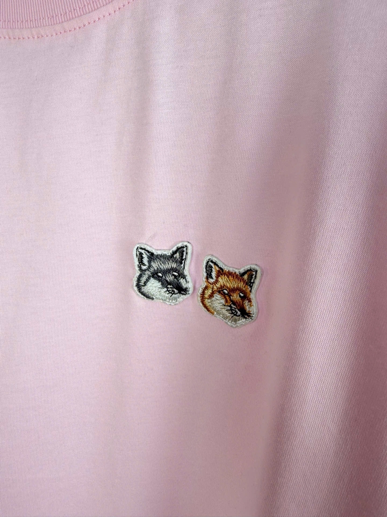 Tshirt Maison Kitsune logo 2 cáo