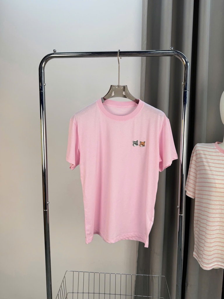 Tshirt Maison Kitsune logo 2 cáo