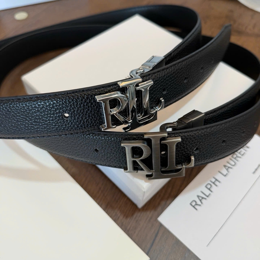 Belt POLO dây da sần 2 màu