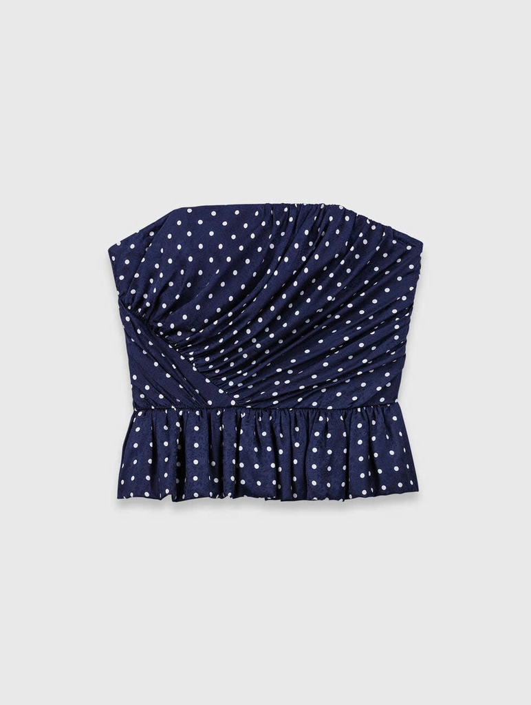 Áo corset họa tiết