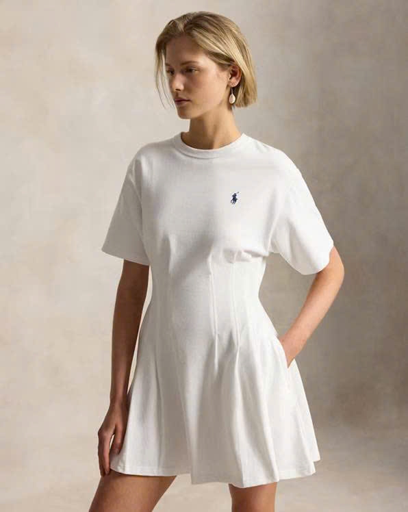 Đầm thun cotton jersey dáng ôm