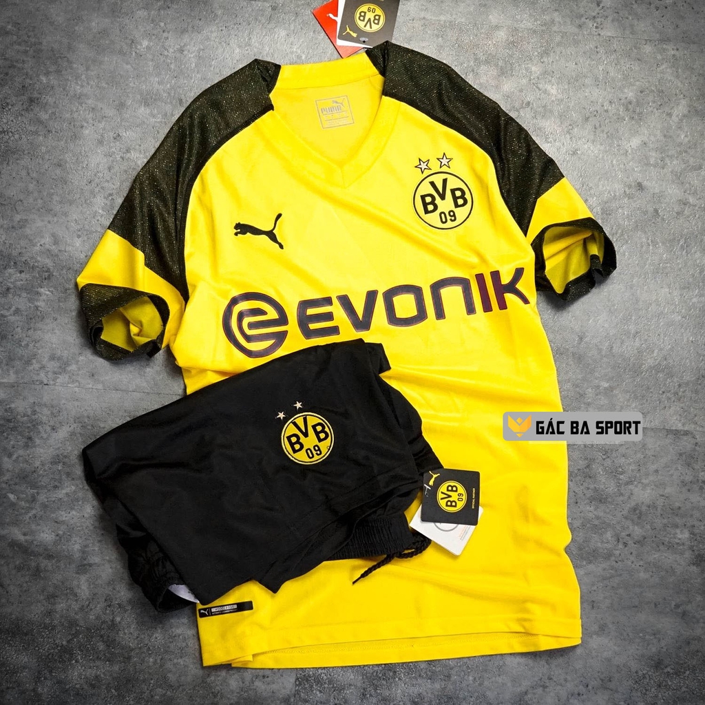 Quần áo bóng đá Dortmund sân nhà 2018/19