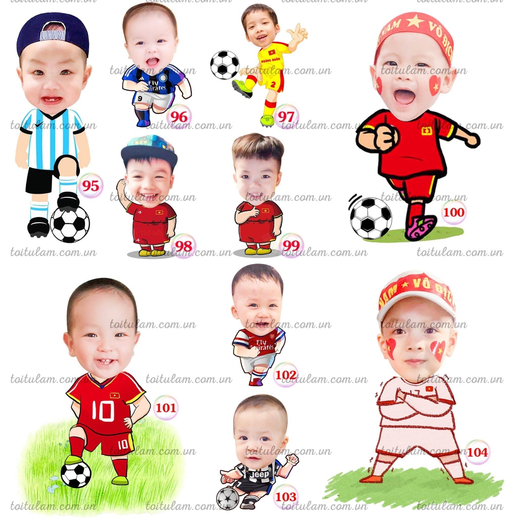 Chibi Cho Bé Trai Tự Chọn 7