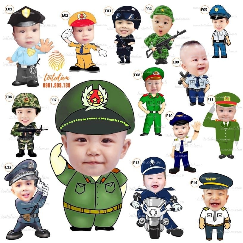 Tại sao hình ảnh chibi công an được sử dụng phổ biến trong bộ môn vẽ tranh manga?