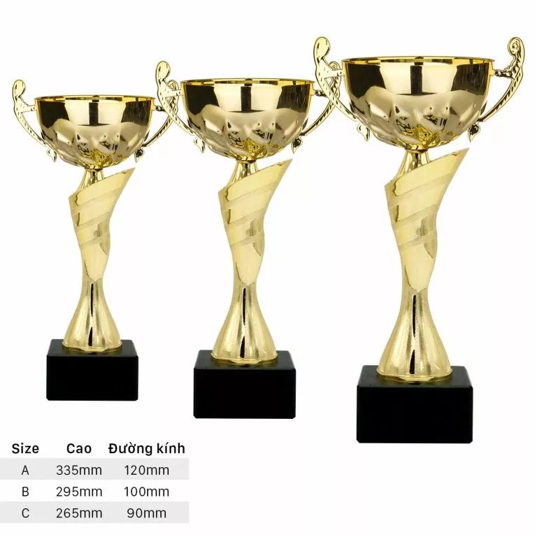 Cúp vàng thể thao MLG0011