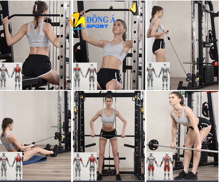 Giàn tạ đa năng BP-HK168