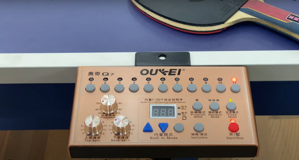Máy bắn bóng bàn Oukei Q7 S