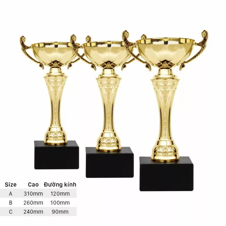 Cúp vàng lưu niệm MLG0010